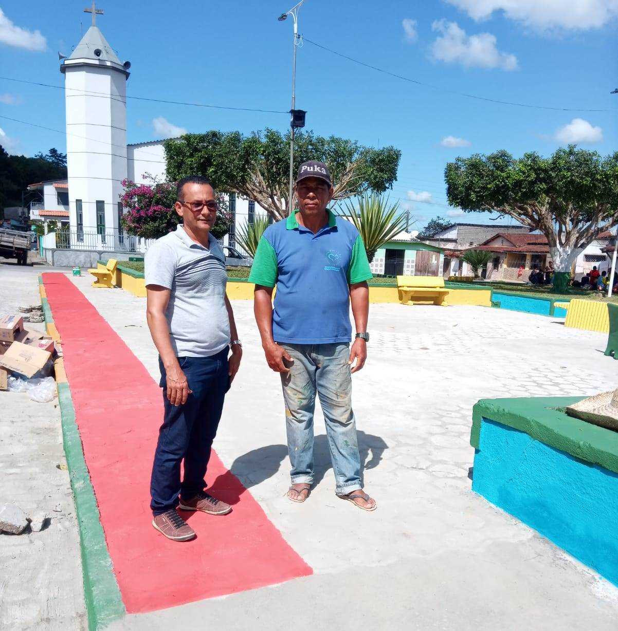 Camacã: Projeto Cidade Limpa é Mais Bonita revitaliza a Praça da Matriz em São João do Panelinha
